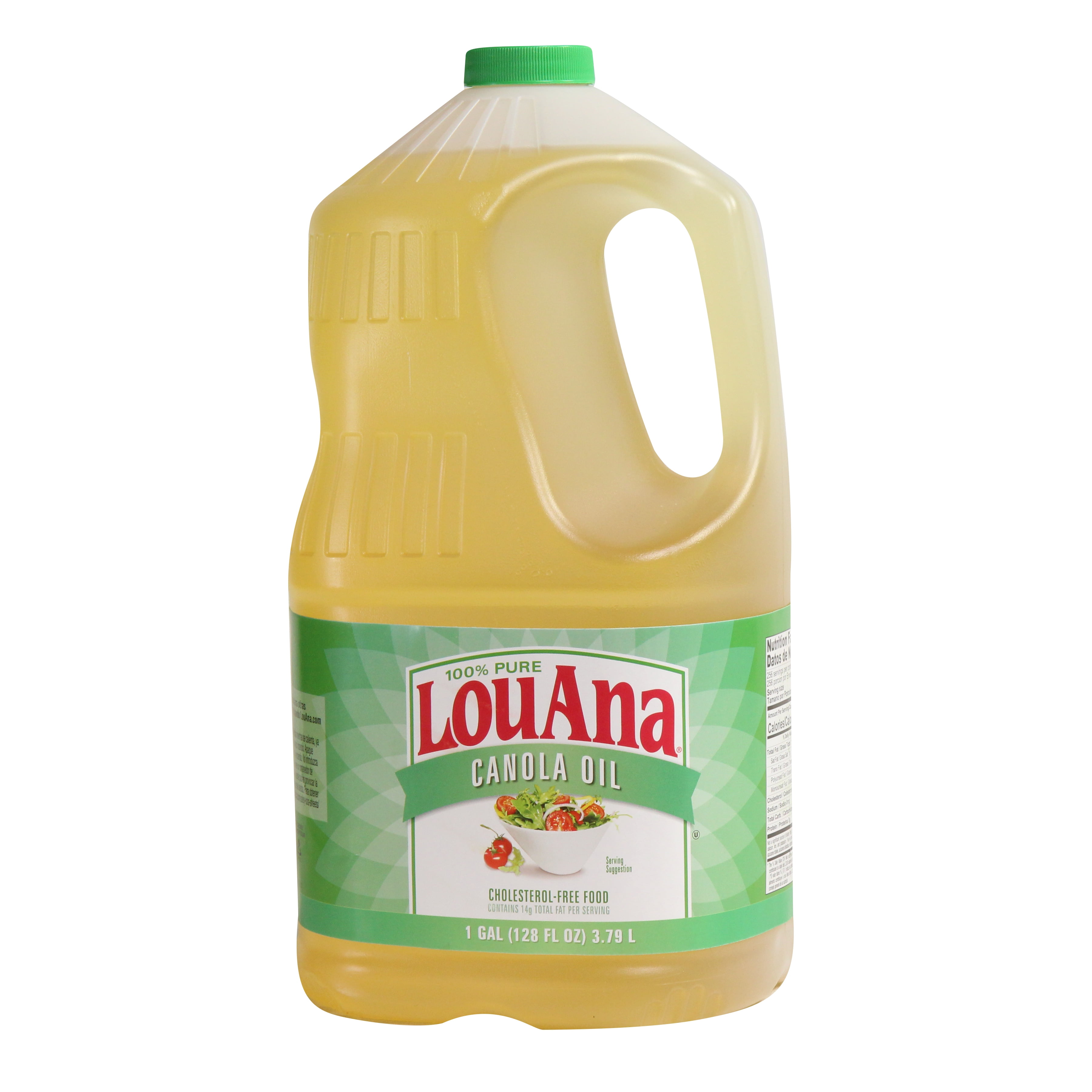 (2 pack) Ventura Foods LouAna Canola Oil, 128 oz