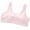 Pink, variant on Training Bras Kids Girls Solid Wire Free Soft Stretchy Bralettes Training Bras Bralettes Girls Sports Bras Beige 10 Years-14 Years