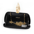 thumbnail image 3 of Milisente Clutch Purse Metallic Small Evening Bags For Wedding And Party(Black), 3 of 8