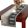 thumbnail image 1 of Camino de Mesa ABPHQTO Llaves sobre una Mesa de Madera con la Palabra Teamwork 40x180 cm, 1 of 2