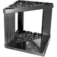 thumbnail image 2 of Peer Basics Plastic Organization Floating Garage Cabinet with 40 Tool Storage, Black, 2 of 10