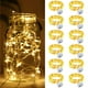thumbnail image 1 of Fairy Lights ZGWJ 20 LED, funciona con pilas, 2 m, 12 unidades, color blanco cálido, 1 of 6
