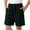 Black, variant on 1 Pack Athletic Basketball Boys Shorts - Black Quick Dry Kids Youth Teen Shorts with Pockets for Soccer Running