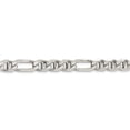 thumbnail image 2 of 925 Sterling Silver 7.75mm Solid Plain Figaro Anchor Chain w/ Lobster Clasp - 20", 2 of 5