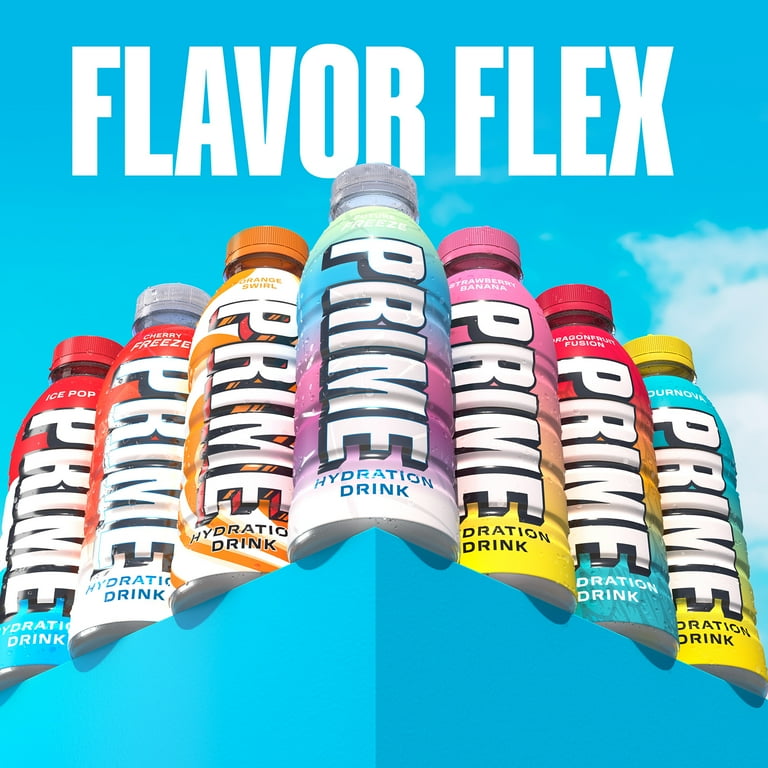 Prime Hydration Sports Drink, Dragon Fruit Fusion, Future Freeze