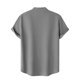 thumbnail image 4 of pstuiky camisetas para hombre, Camisa hawaiana informal de manga corta con cuello alto y botones para hombre camisas casuales para hombre xxl, 4 of 5