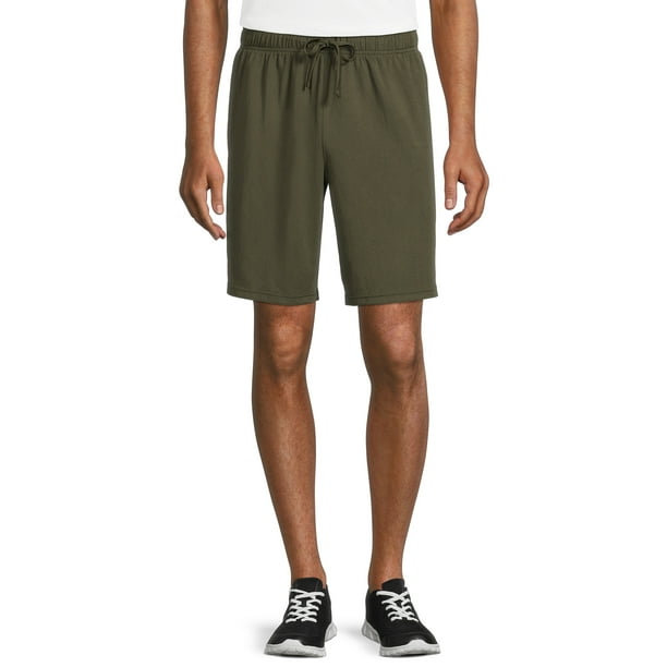 Athletic Works Men's and Big Men's 9" Active Mesh Shorts, up to Size 5XL