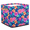 Multicolor 1, variant on CURLYOOT Vintage Bee Cube Storage Bin, 13 x 13 x 13 Storage Cube Bins for Organizing, Wild Flower Floral Fabric Foldable Closet Baskets with Handles for Closet, Shelves, Clothes