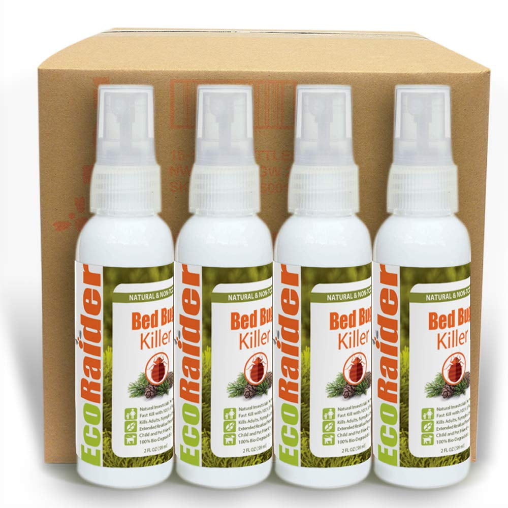 Ecoraider Bed Bug Killer Spray Case of 2 oz x 16 Units