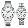 thumbnail image 6 of Belushi New Couple Watch Men's Waterproof Large Number Middle Aged Luminous Large Dial Quartz Watch, 6 of 6