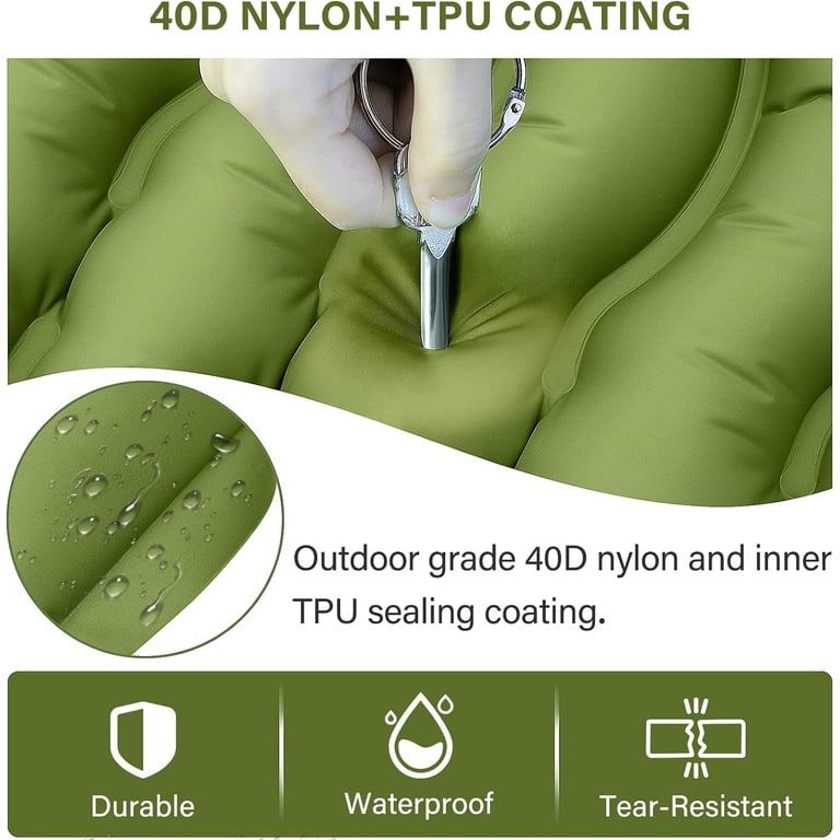 Fun Pack Foods Camping Sleeping Pad, Extra Thick Mat photo 5