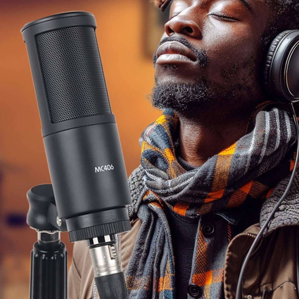 JZROCKER MC406 USB Condenser Microphone For Podcasters And Streamers Multiple Pattern