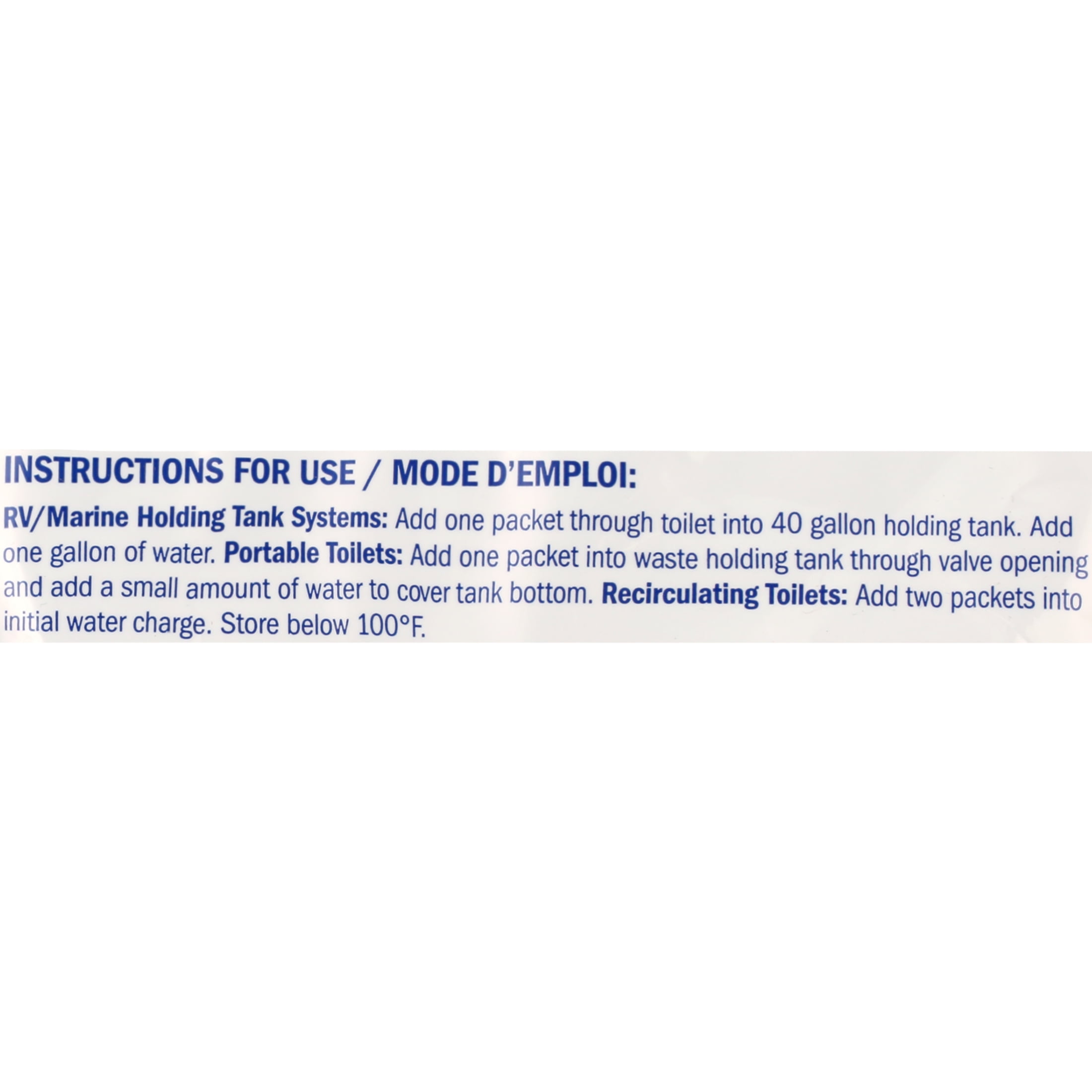 (2 pack) Thetford Campa-Fresh® Free & Clear RV and Marine Holding Tank Treatment, 16-Ct Toss-Ins (96726)