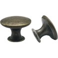 thumbnail image 1 of Juego de 10 pomos de puerta para cajones, tiradores de latón vintage de 30mm, pomos para armarios de cocina, 1 of 5