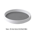 thumbnail image 2 of Bandeja de almacenamiento de condimentos giratoria 360 de 25,5 cm, estante de condimentos antideslizante para cocina, 2 of 7
