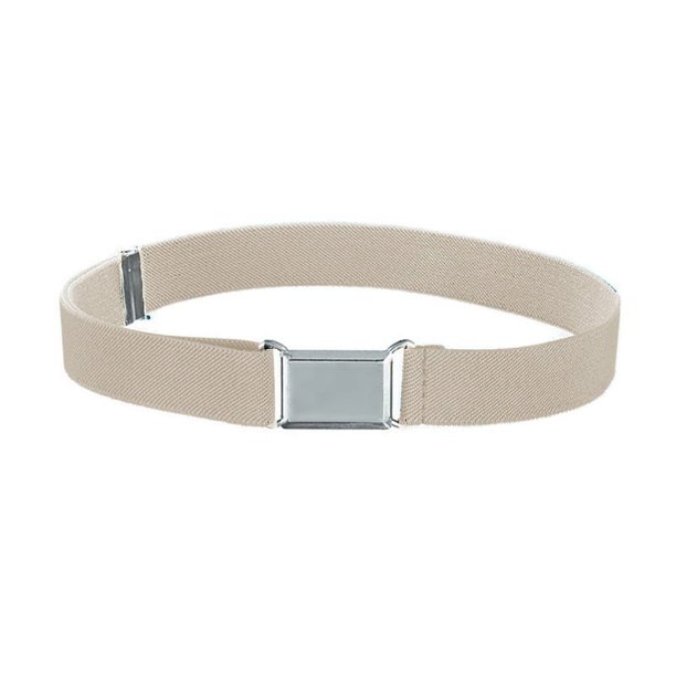 Zhuge Cinturón elástico ajustable, cinturón Beige para niños, ideal para fiestas y eventos especiales, 1 pieza