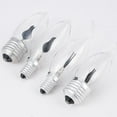 thumbnail image 2 of 3W Flame Effect Fire Light Bulb E14 E27 Flickering Candle Lamp Bright Sources, 2 of 9
