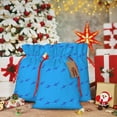 thumbnail image 5 of Fuzoiu Cute Shark Print Christmas Gift Bag,Burlap Gift Bag with Drawstring Closure & Hang Tag,Perfect for Holidays, Birthdays, and Special Occasions-Small, 5 of 7