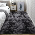 thumbnail image 3 of Soft Plush Shaggy Rug - Non-Slip, Fade-Resistant Tie-Dye Carpet for Bedrooms and Living Room Decor, Pet-Friendly, Easy Care, 3 of 4