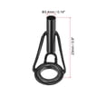 thumbnail image 2 of Unique Bargains 3.4mm Acier Inoxydable Tige de Pêche Réparation Kit Pole Ring Guide de Remplacement, Noir 8 Pack, 2 of 5