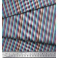 thumbnail image 3 of Soimoi Poly Georgette Fabric Vertical Stripe Printed Craft Fabric by The Yard 42 Inch Wide, 3 of 3