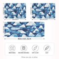 thumbnail image 4 of Winter Icicle Mountains Queen Size Pillowcase Silky Smooth Finish Anti Wrinkle Design Easy Envelope Closure 20x30in, 4 of 9