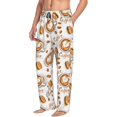 thumbnail image 3 of Mens Pajama Pants - Soft Sleep & Lounge Pants for Men, Love Coffee Print Cuteness Casual PJ Bottoms Pants with Pockets, 3 of 5