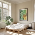 thumbnail image 4 of Vintage marten reading with a young marten - Illustration Reading Animal Surrealism Whimsical Woodland Black Framed Wall Art Print 6 x 8 inches, 4 of 7