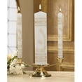 thumbnail image 2 of CB Church Supply Hand Crafted Wedding Candle Set by Will & Baumer, Set of 3, Flowers & Rings, 2 of 2