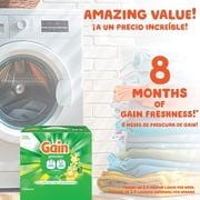 Gain Powder Laundry Detergent, Original, 195 Loads (180 Ounce)