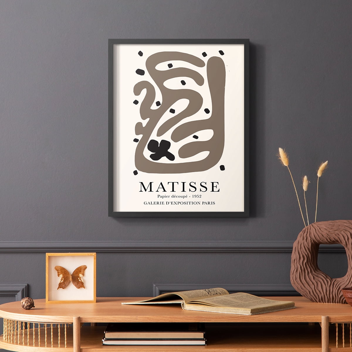 Matisse CCXX in Solid Wood 22 x 28 Framed Print