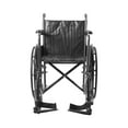 thumbnail image 2 of McKesson Wheelchair with Swing-Away Footrests, Detachable Arms - 18 in Seat, 1 Ct, 2 of 4
