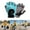 Blue, variant on Kids Training Gloves, Half Finger Anti Slip Polyester Sports Gloves for Cycling Fitness Outdoor Activities and Exercise