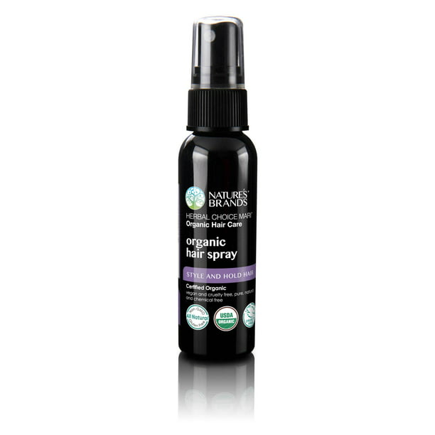 Herbal Choice Mari Organic Hair Spray; 2floz BPA-Free Plastic 