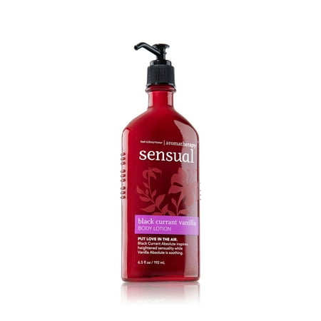 First Vanilla Body Lotion - BATH & BODY WORKS Aromatherapy Black Currant Vanilla Body Lotion