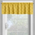 thumbnail image 4 of Ambesonne Geometric Valance & Curtain, Irregular Halftone Circle, 55"x24", Earth Yellow and Pale Brown, 4 of 7