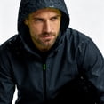 thumbnail image 4 of Men's and Women's 2-Piece Waterproof Rain Suit with Hooded Jacket and Pants, Lightweight Outdoor Rainwear for Hiking, Camping, and Cycling, Compact Portable Set, 4 of 7