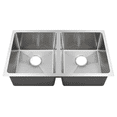thumbnail image 2 of Tarja Fregadero Doble Submontar YMA Home Acero Inoxidable 304 Plata C con Accesorios, 2 of 6