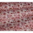 thumbnail image 5 of oneOone Viscose Jersey Light Red Fabric Flower Watercolor Craft Projects Decor Fabric Printed By The Yard 60 Inch Wide, 5 of 5