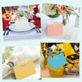 thumbnail image 6 of Uxcell 50Pcs Wedding Place Cards, Laser Cut Love Birds Table Place Cards Folded Tent Cards Name Card, Pearl Red, 6 of 6