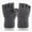 🔥 Dark Gray, variant on Msgweeeg Heated Gloves Warm Gloves for Women Man and Women Solid Color Half-Finger Outdoor Fingerless Thicken Wool Casual Fashionable Gloves for Cold Weather and Insulation