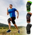 thumbnail image 4 of Tignapoo Compression Knit Knee Brace in Black, Large Size - Ideal for Sports and Active Lifestyle, Lightweight and Breathable Material Available in Multiple Sizes and Colors, 4 of 7