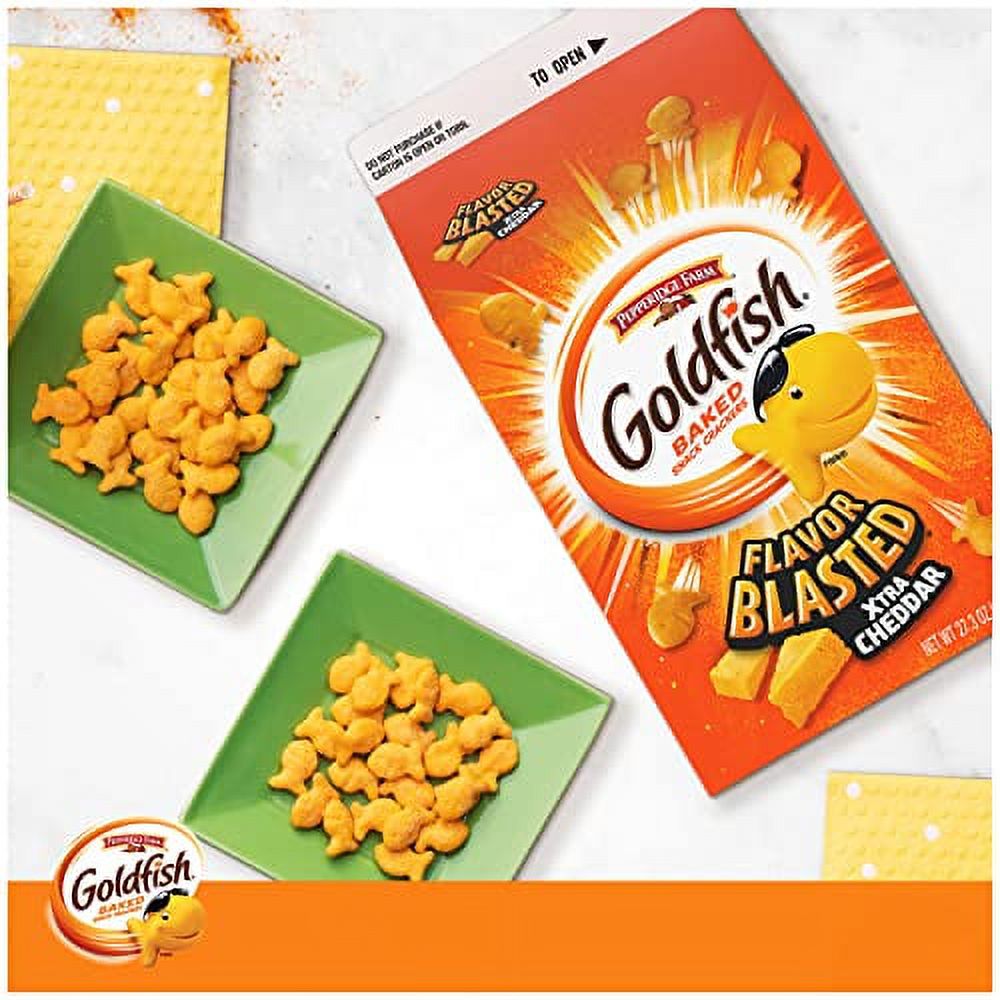 Goldfish Flavor Blasted Xtra Cheddar Cheese Singapore Ubuy