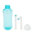 thumbnail image 2 of Bidet de Voyage Portatif, Récipient de Lavage Vaginal Apaisant, Forte Résistance au Vieillissement, Bidet Portable Réutilisable, Haute Robustesse pour Hôtel, pour Femmes, Bleu, Tête Droite 500 ml, 2 of 7