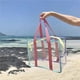 thumbnail image 4 of Bolsa transparente Organizadores de Bolsas de viaje con cierre de cremallera Bolso de hombro Bolso de almacenamiento para juegos deportivos 35cmx26cmx13cm Yinane Bolsa de tela transparente, 4 of 4