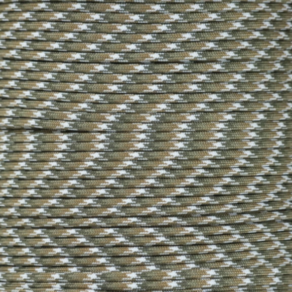 Paracord Planet 10', 25', 50', 100' Hanks & 250', 1000' Spools of Parachute 550 Cord Type III 7 Strand Paracord in Over 50 Neutral Color Dominant Color Patterns