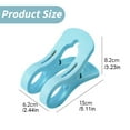 thumbnail image 3 of Clearance Fixing Clip under $5,Large Clip Clothespins Strong Wind Quilt Plastic Quilt Clamp Drying Sheets Holder Drying Clothes Clip, 3 of 9
