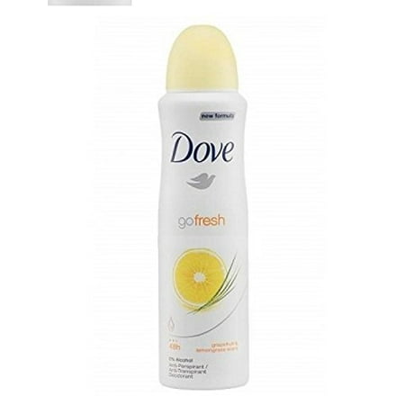 Lemon Sage Organic Deodorant - Dove Go Fresh Anti-Perspirant Deodorant Spray 150ml Grapefruit & lemongrass Scent (1 Can)