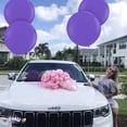 thumbnail image 3 of PMU Premium Latex Balloons - Jumbo Size Balloons for Birthdays, Wedding Parties, Baby Shower, Indoor & Outdoor Party Events & Decoration Supplies - Made in USA, 36 Inch Quartz Purple, Pkg/4, 3 of 6