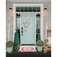 thumbnail image 2 of Fuoxowk Valentines Decorative Door Mat,Valentine''s Day Heart Indoor Outdoor Non-Slip Rugs, Entryway Front Porch Valentine''s Day Love Welcome Doormat for Valentine''s Day Entrance Decoration ,Pink, 2 of 5
